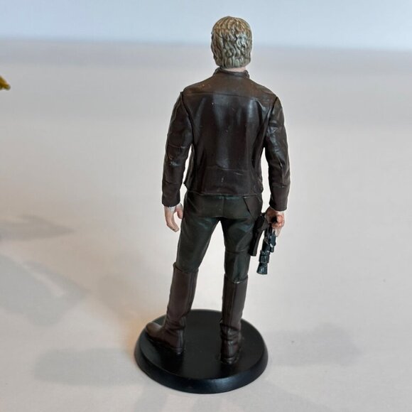 Star Wars Miniature Figures Set Of 5 Collectibles Han Solo Maz Kanata Count Dook - Picture 7 of 9